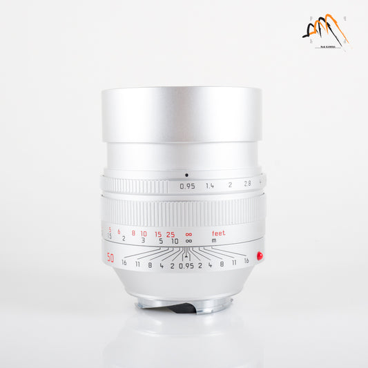 Leica Noctilux-M 50mm/F0.95 ASPH 11667 Silver Lens Germany 11667 #23802
