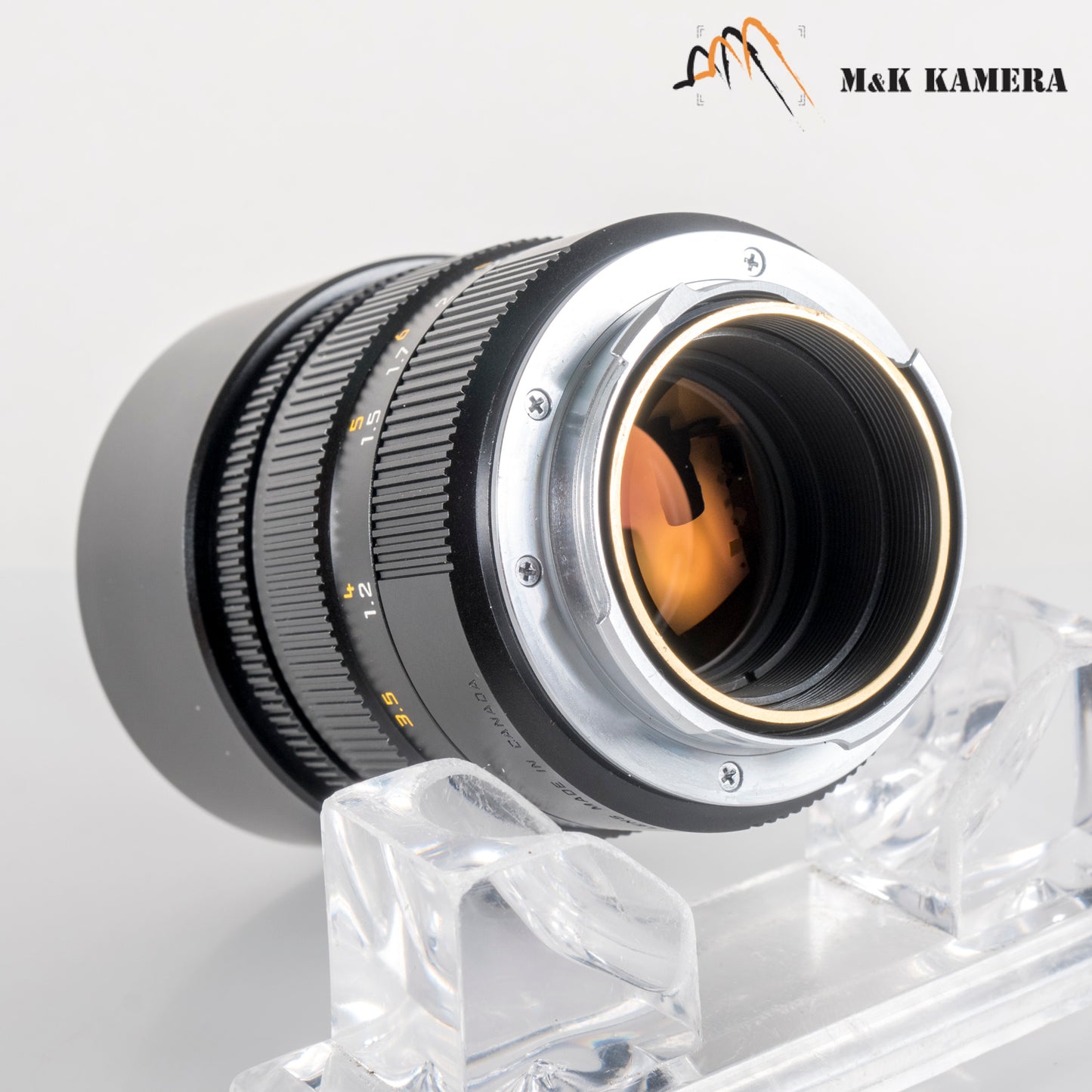 Leica Summicron-M 90mm/F2.0 E55 Pre-Asph/ Ver.II Black Lens Yr.1992 Canada 11136 #88716