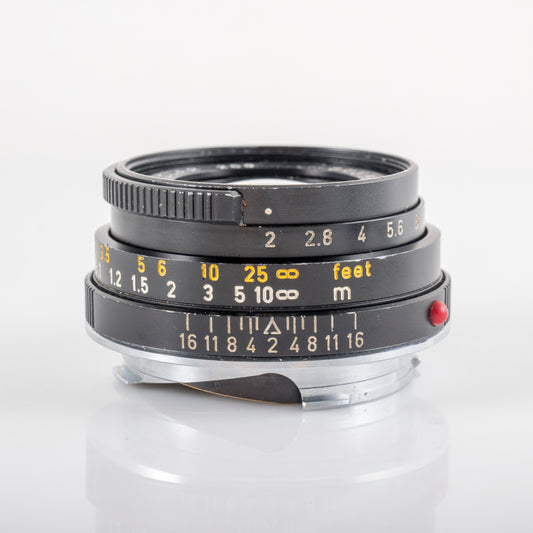 LEITZ Leica Summicron-C 40mm/F2.0 Serie 5.5 Lens Yr.1973 Germany #11956