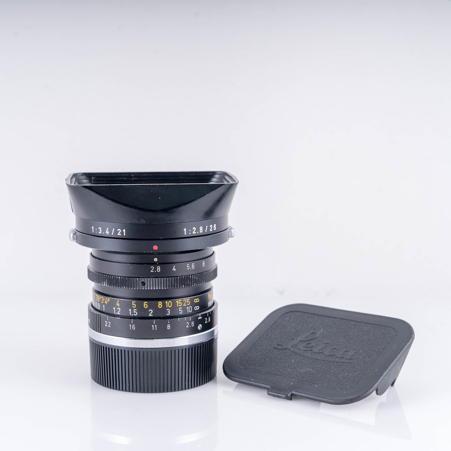 LEITZ Leica Elmarit M 28mm/F2.8 Ver.II Lens Yr.1972 Canada 11802 #10925