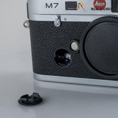 Leica M7 0.72 Silver Film Rangefinder Camera 10504 #88742