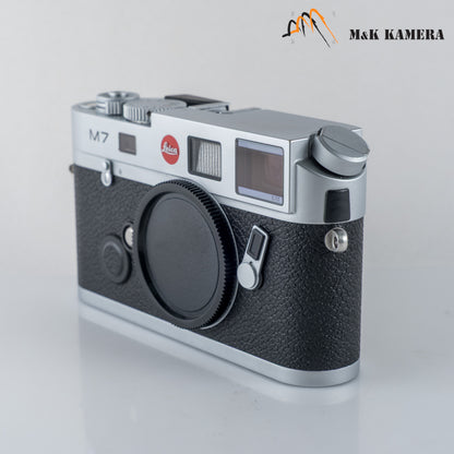 Leica M7 0.72 Silver Film Rangefinder Camera 10504 #88742