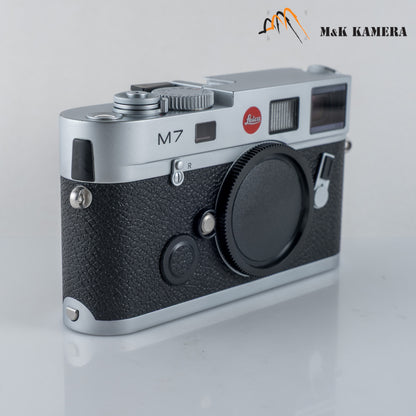 Leica M7 0.72 Silver Film Rangefinder Camera 10504 #88742