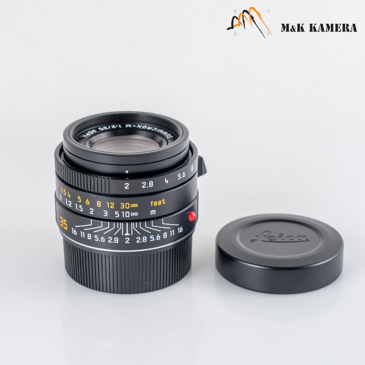 Leica Summicron-M 35mm/F2.0 E39 ASPH Ver.II 11673 Black Lens Germany 11673 #88782