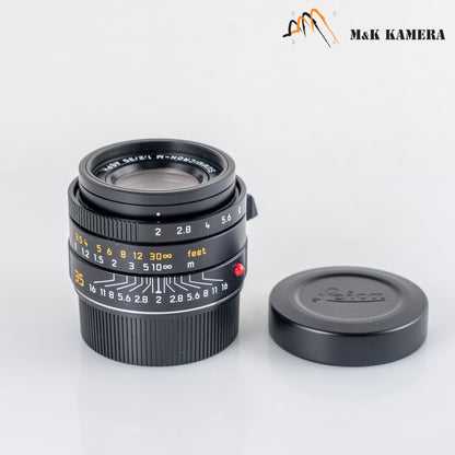 Leica Summicron-M 35mm/F2.0 E39 ASPH Ver.II 11673 Black Lens Germany 11673 #88782