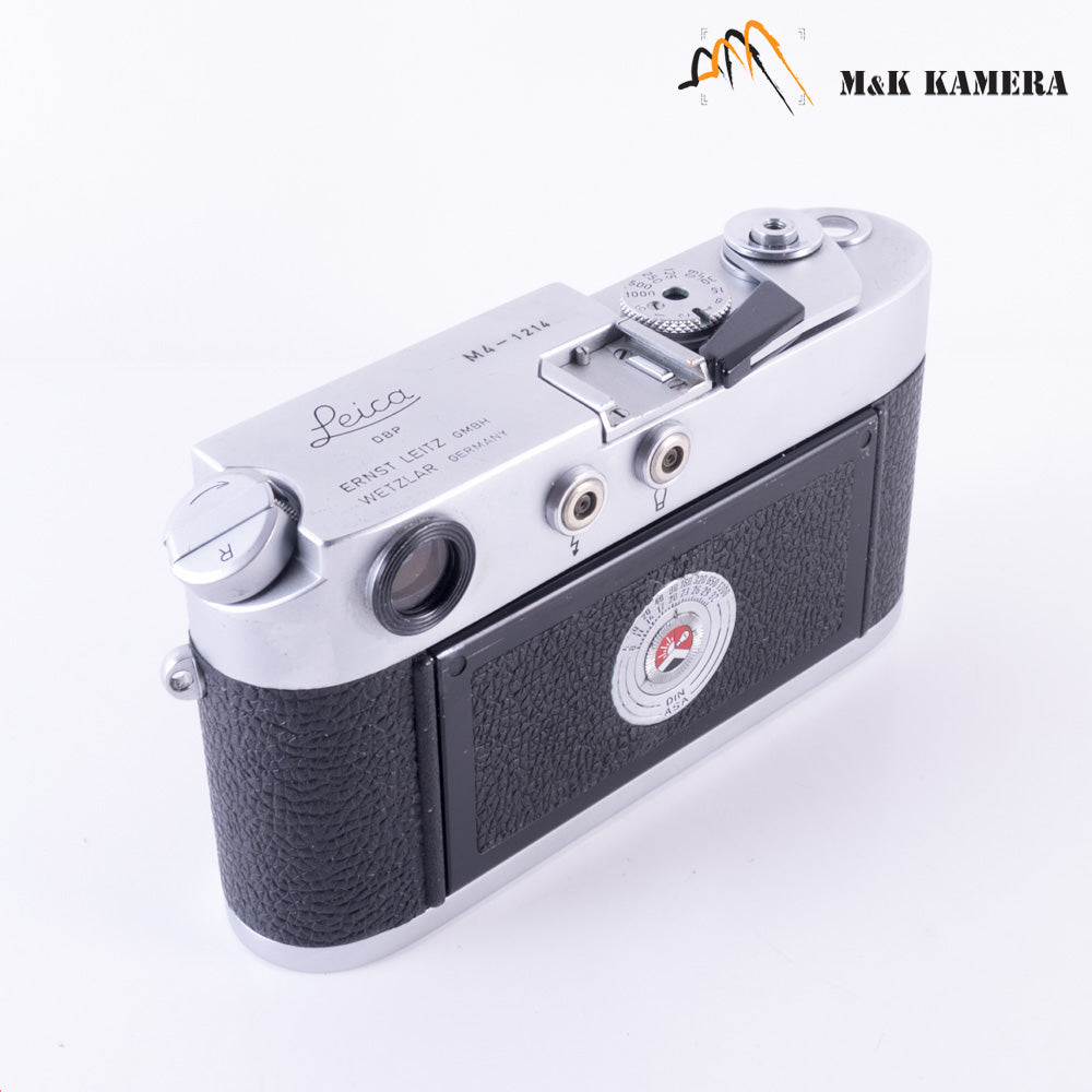 Leica M4 Silver Film Rangefinder Camera #87074 – M&K Kamera