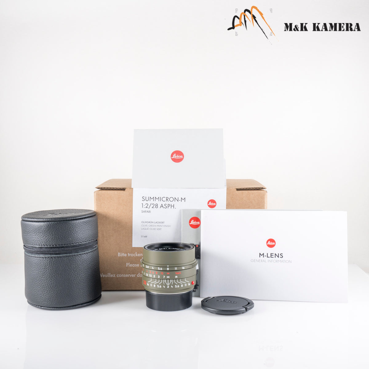 Brand New Leica Summicron-M 28mm/F2.0 Safari Lens 11149 #11149