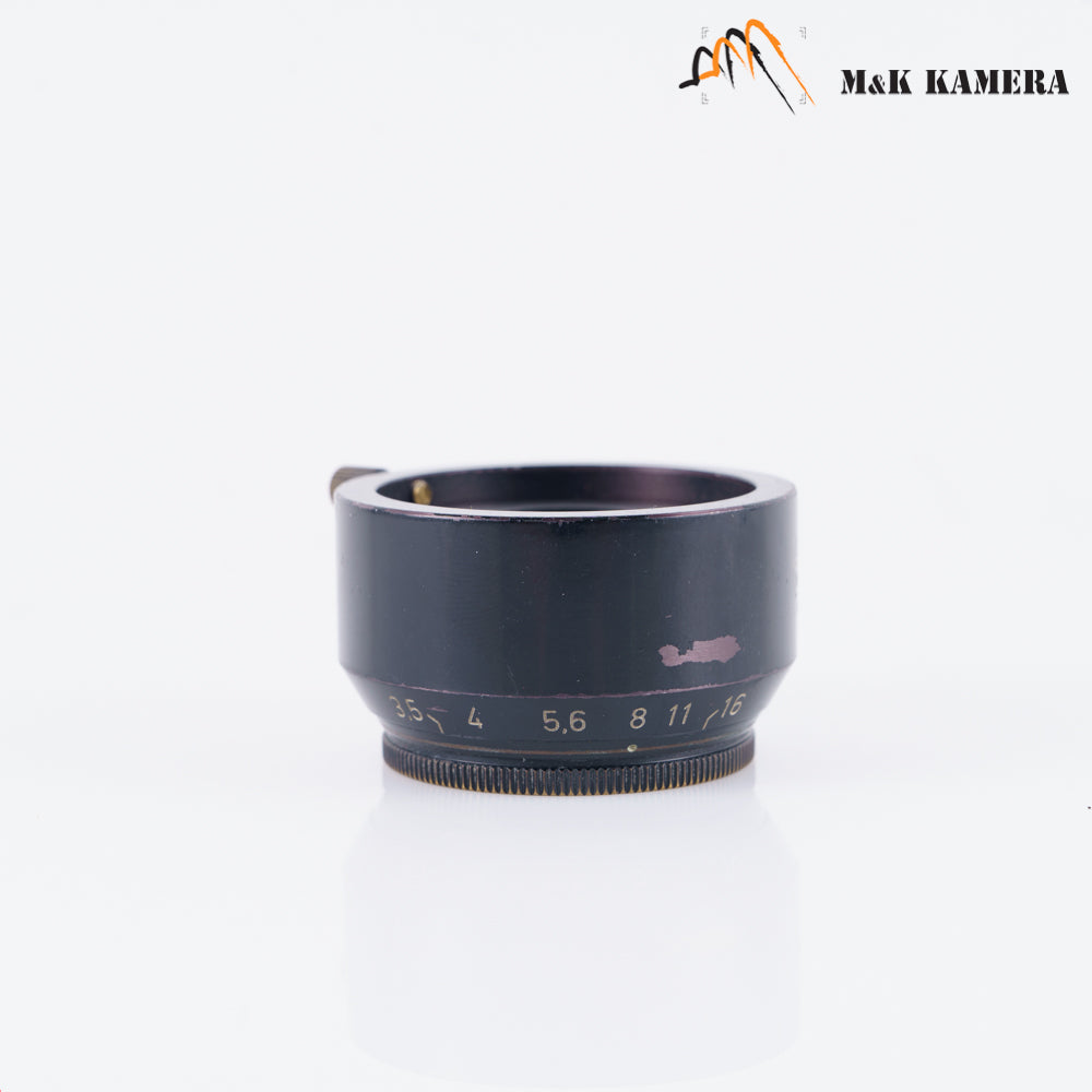 Leica VALOO Black Paint Hood for Elmar 5cm / aperture control #10307