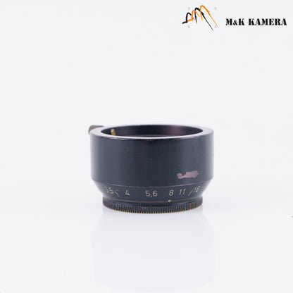Leica VALOO Black Paint Hood for Elmar 5cm / aperture control #10307