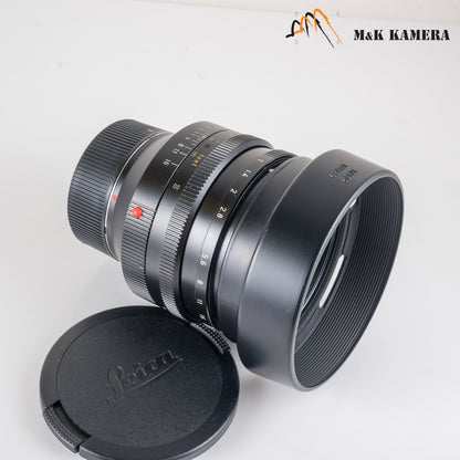 LEITZ Leica Noctilux-M 50mm/F1.0 E60 II Lens Yr.1982 Canada #11462