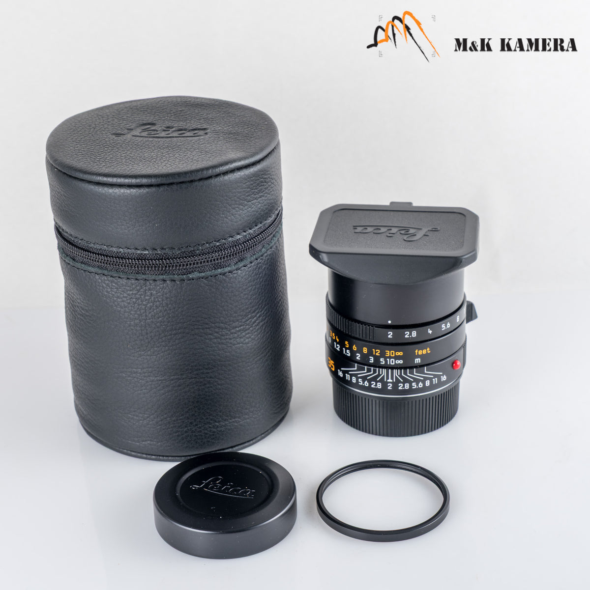 Leica Summicron-M 35mm/F2.0 E39 ASPH Ver.II 11673 Black Lens Germany 11673 #88782