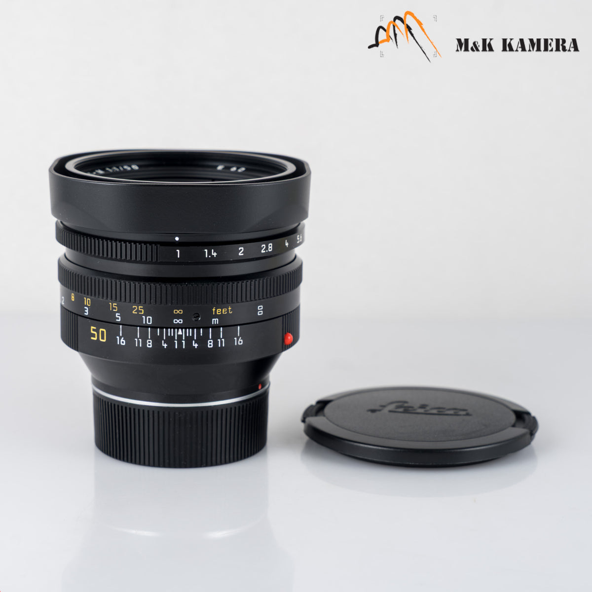 Leica Noctilux-M 50mm/F1.0 E60 V4 Ver.IV Lens Yr.1996 Canada 11822 #12135
