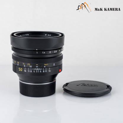 Leica Noctilux-M 50mm/F1.0 E60 V4 Ver.IV Lens Yr.1996 Canada 11822 #12135