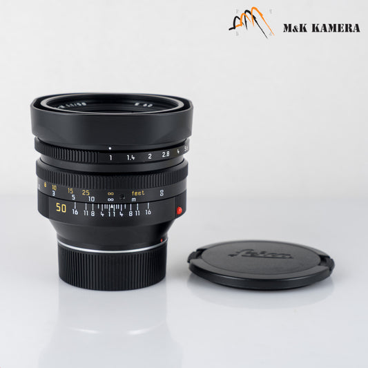 Leica Noctilux-M 50mm/F1.0 E60 V4 Ver.IV Lens Yr.1996 Canada 11822 #12135