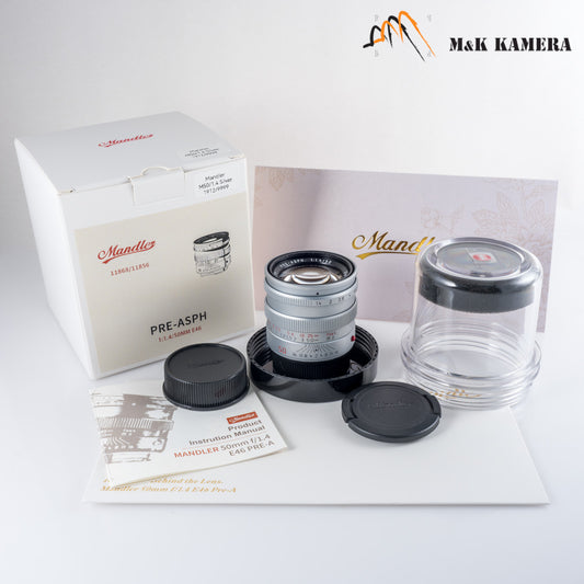 Mandler 50mm f/1.4 E46 Pre-A Brass Lens #MANDLER50/1.4S