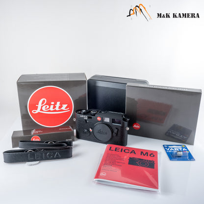 Brand New Leica M6 2022 0.72 Black Film Rangefinder Camera 10557 #10557