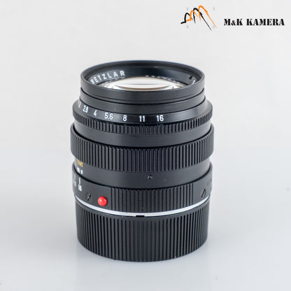 Leica Summilux M 50mm/F1.4 E43 Ver.II V2 Black Lens Yr.1984 Germany 11113 #11528