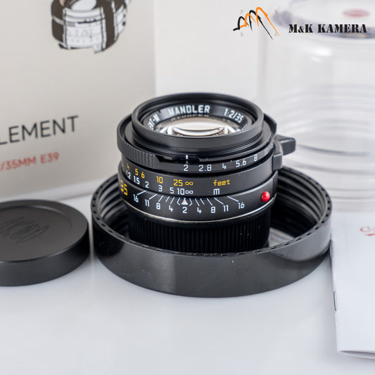 Mandler 35mm F2.0 “7 elements” Black Lens #MANDLER352.0B