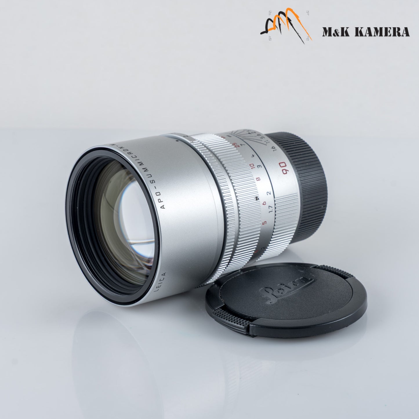 Leica APO-Summicron-M 90mm/F2.0 ASPH Silver Lens Yr.2002 Germany 11885 #88692