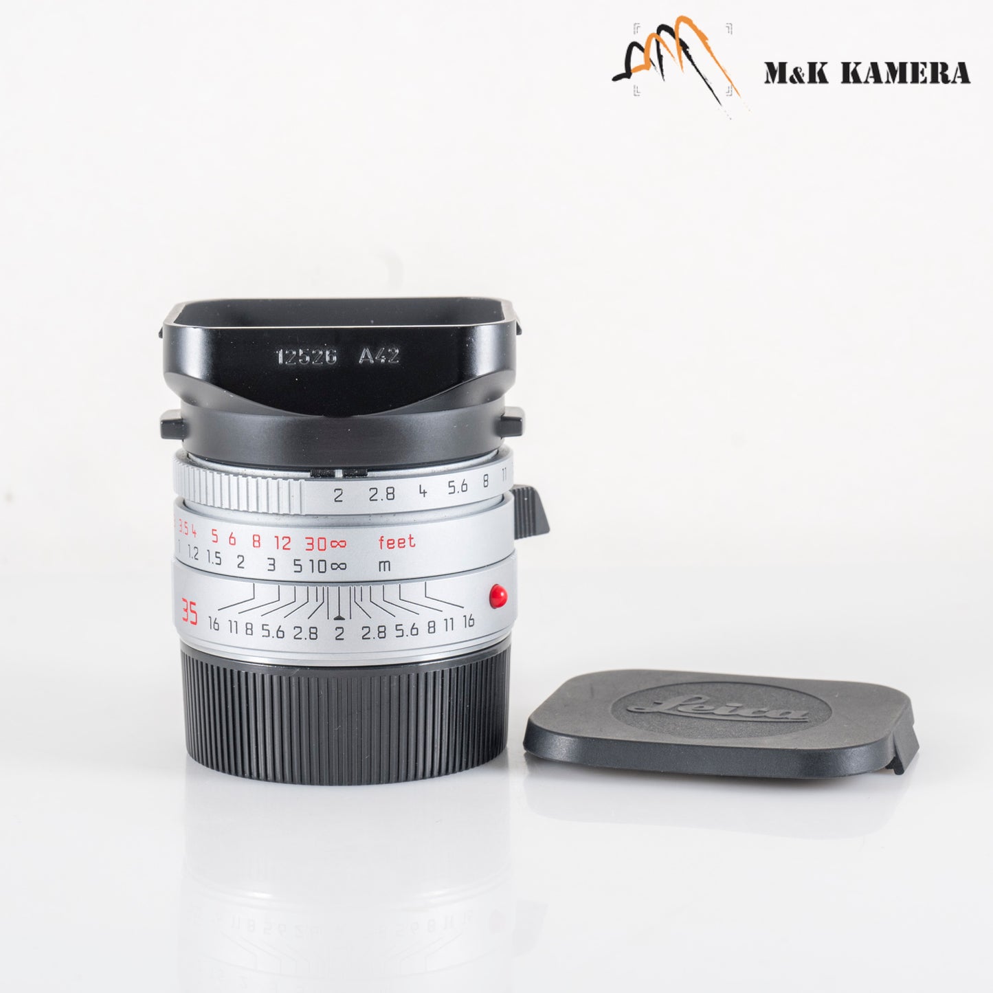 Leica Summicron-M 35mm/F2.0 ASPH Silver Lens Germany 11882 #23928