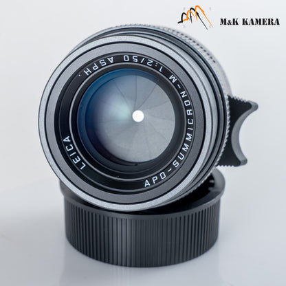 Brand New Leica APO-Summicron-M 50mm/F2.0 E39 Metal Gray Lens Germany 11160 #11160