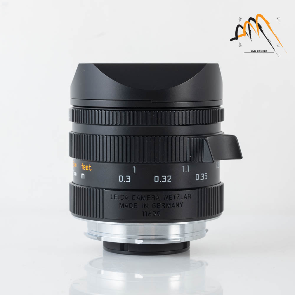 Brand New Leica APO-Summicron M 35mm/F2.0 ASPH Black Lens Germany 11699 #11699