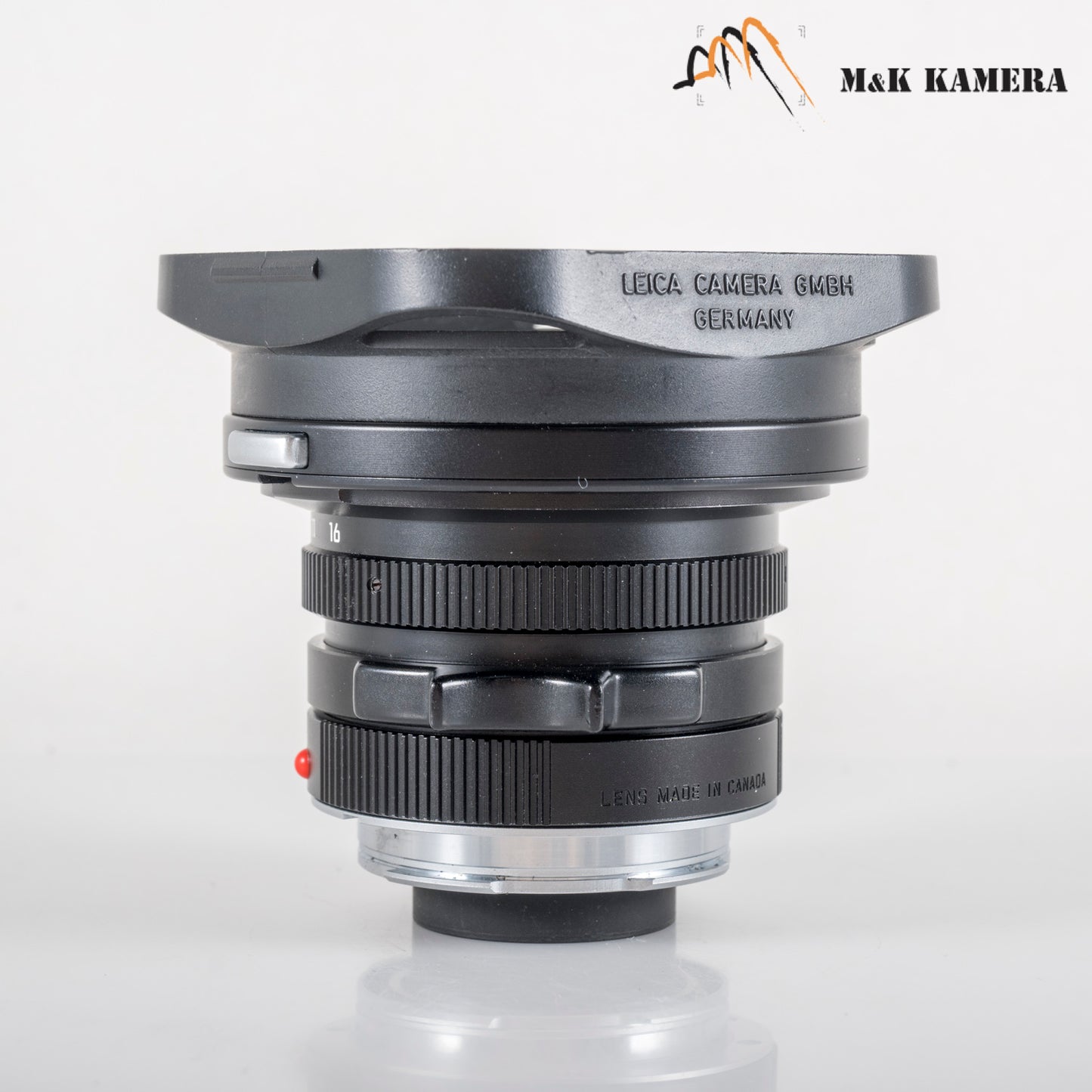 Leica Elmarit M 21mm/F2.8 E60 Pre-A Black Lens Yr.1991 Canada #88904
