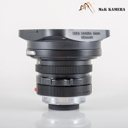 Leica Elmarit M 21mm/F2.8 E60 Pre-A Black Lens Yr.1991 Canada #88904