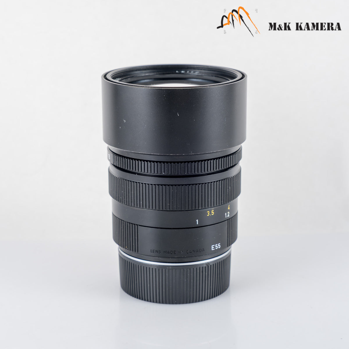 LEITZ Leica Summicron-M 90mm/F2.0 E55 Pre-Asph/ Ver.II Black Lens Yr.1982 Canada 11136 #23959
