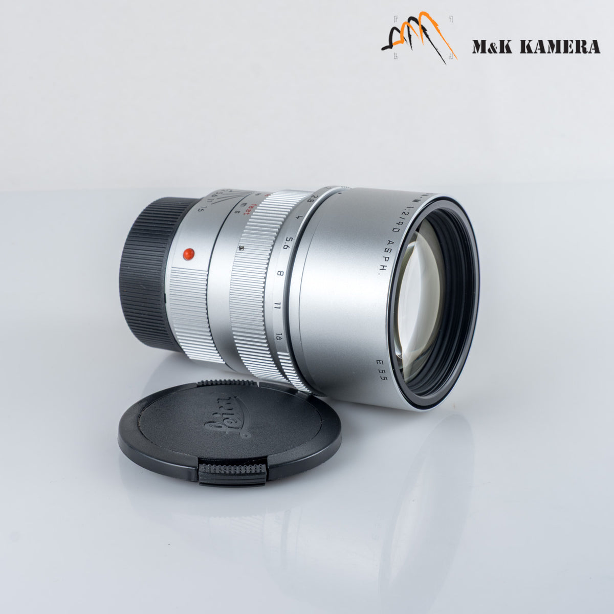 Leica APO-Summicron-M 90mm/F2.0 ASPH Silver Lens Yr.2002 Germany 11885 #88692