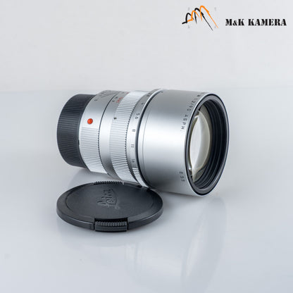 Leica APO-Summicron-M 90mm/F2.0 ASPH Silver Lens Yr.2002 Germany 11885 #88692
