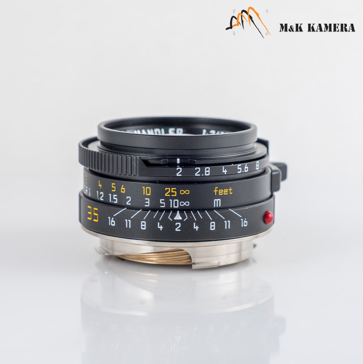 Mandler 35mm F2.0 “7 elements” Black Lens #MANDLER352.0B