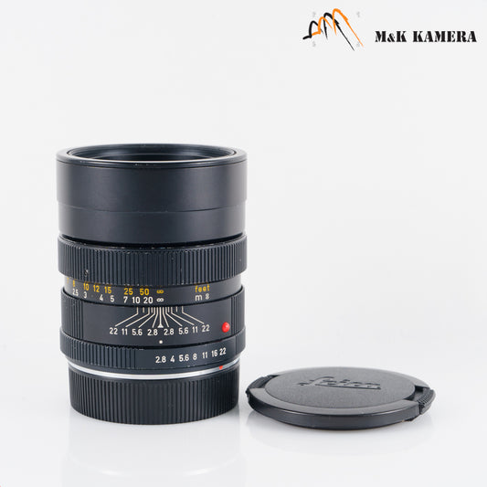 LEITZ Leica Elmarit-R 90mm/F2.8 Ver.I V1 Lens Yr.1978 Germany #22983