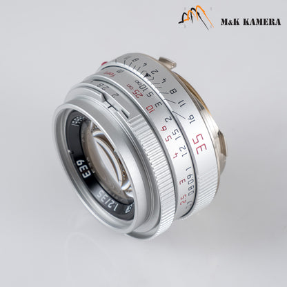 Mandler 35mm F2.0 “7 elements” Silver Lens #MANDLER352.0S