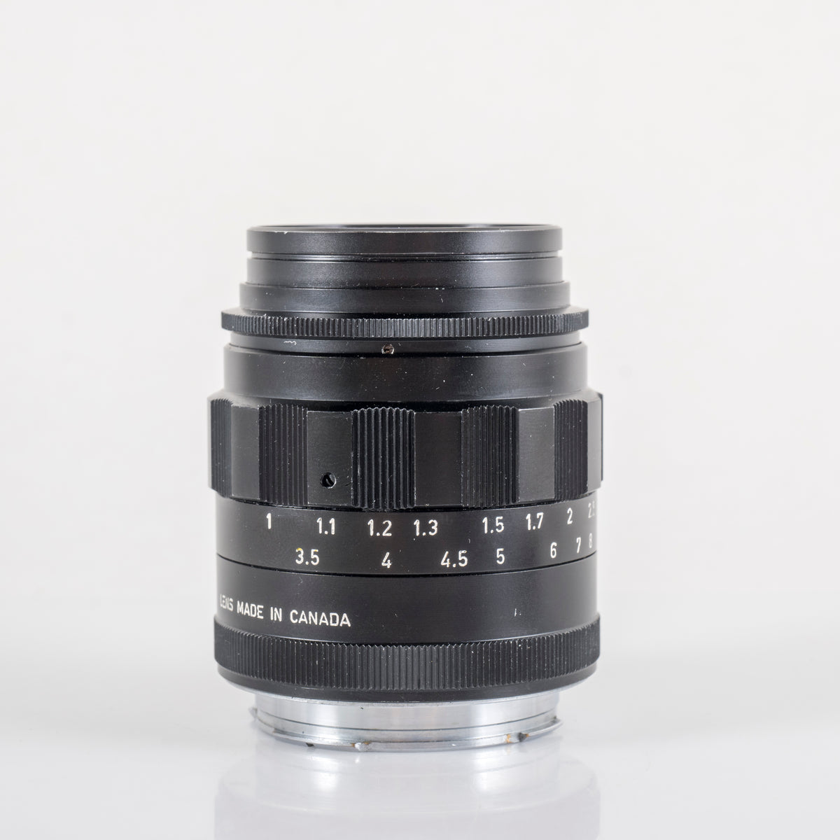 LEITZ Leica Tele-Elmarit M 90mm/F2.8 Ver.I V.1/ Fat Black Lens Yr.1966 Canada #11918
