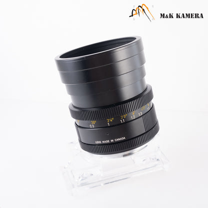 LEITZ Leica Summicron-R 90mm/F2.0 Serie VII Ver.I V.1 Lens Yr.1970 Canada #69630