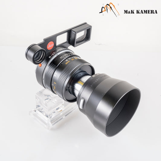 Leica Macro-Elmar-M 90mm/F4.0 Set Black Full set 11629 #88676