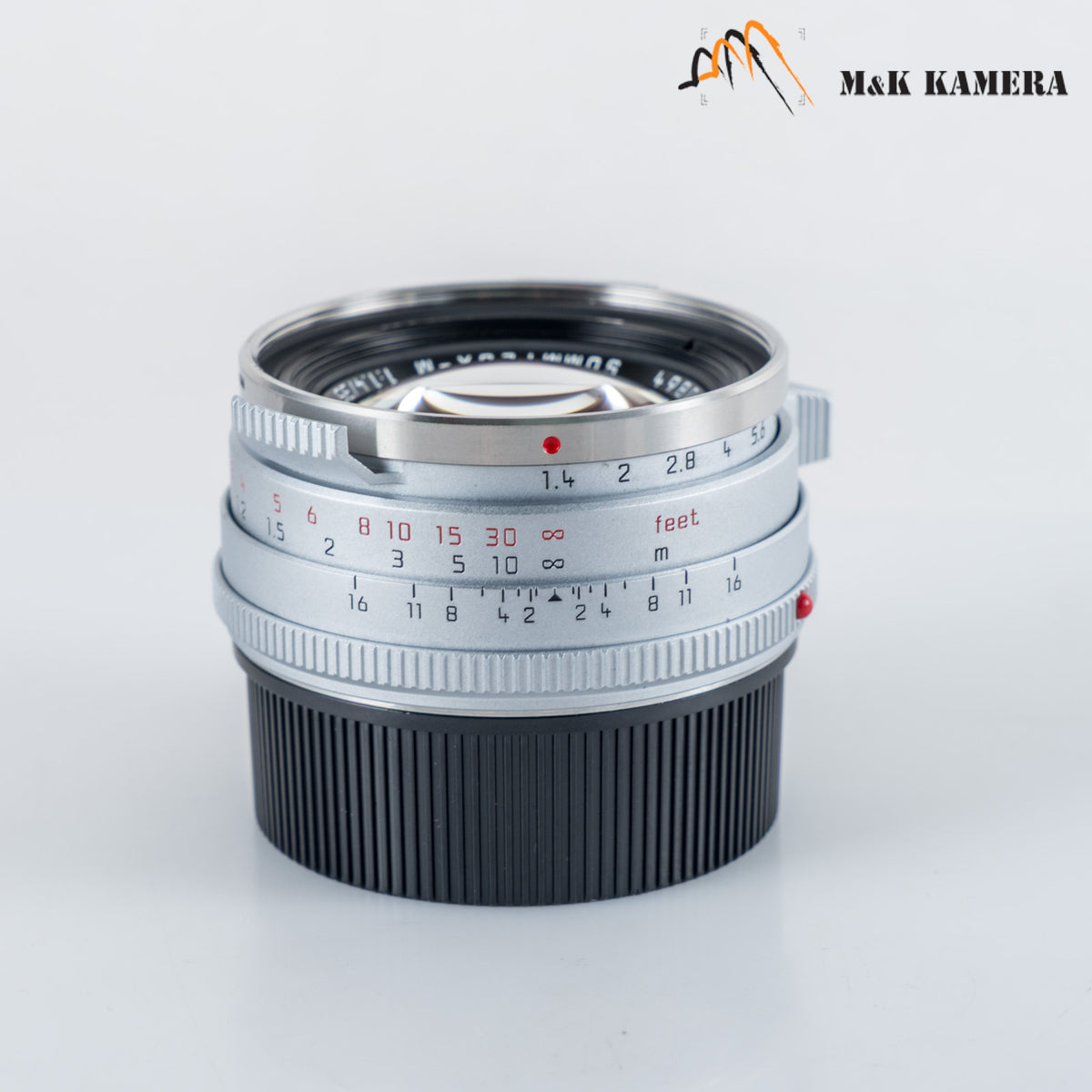 Brand New Leica Summilux-M 35mm/F1.4 E46 Steel Rim 2022 Silver Lens Germany 11301 #11301