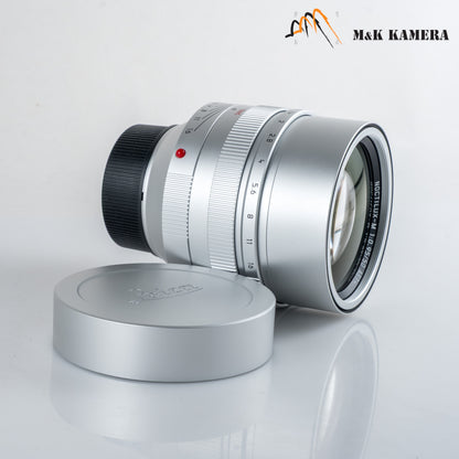 Leica Noctilux-M 50mm/F0.95 ASPH 11667 Silver Lens Germany 11667 #12107