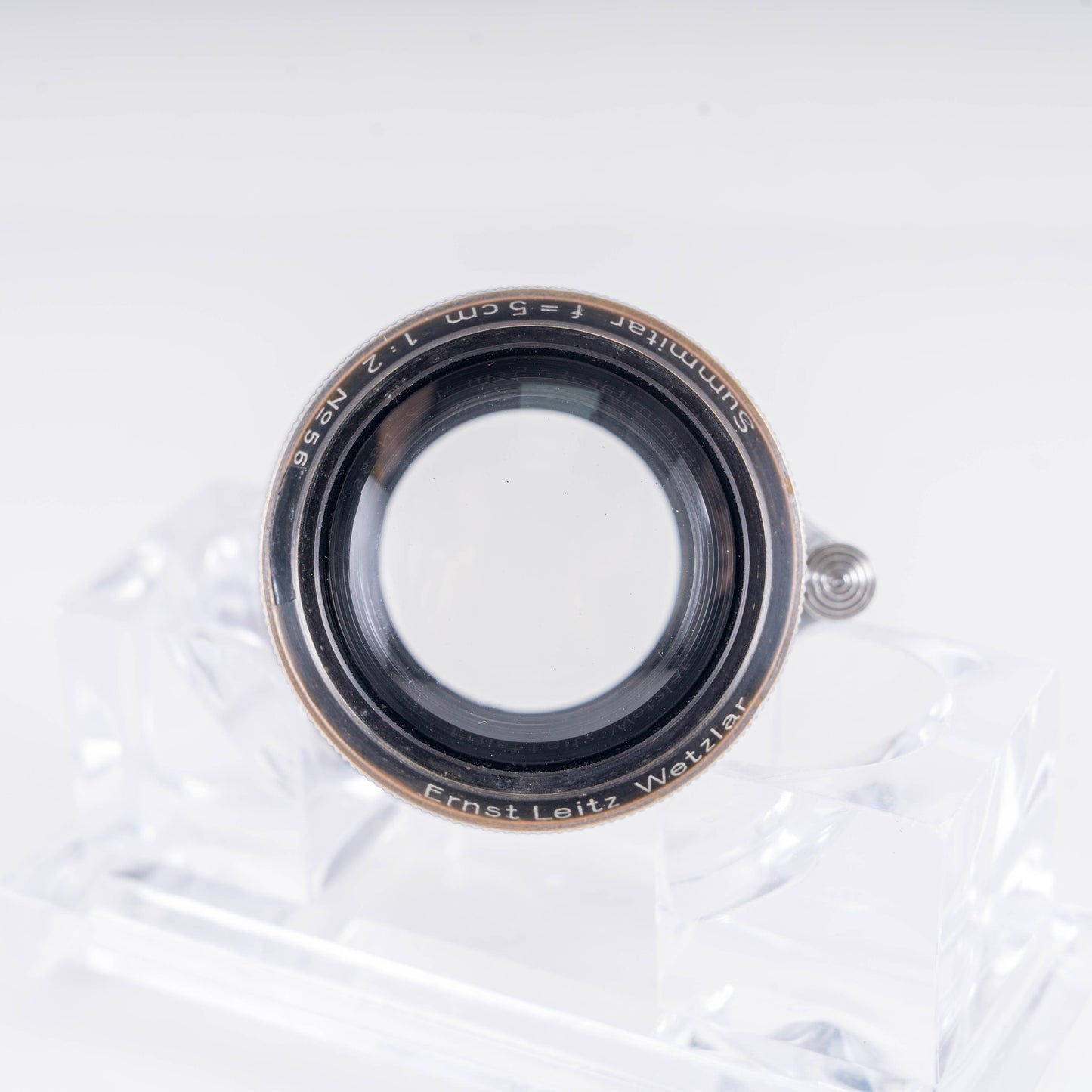 LEITZ Leica Summitar L39 50mm/F2.0 Silver Lens Yr.1940 LTM Germany #11088