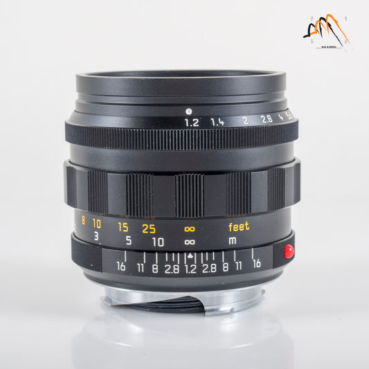 Leica Noctilux-M 50mm/F1.2 ASPH Black Lens Germany 11686 #11841
