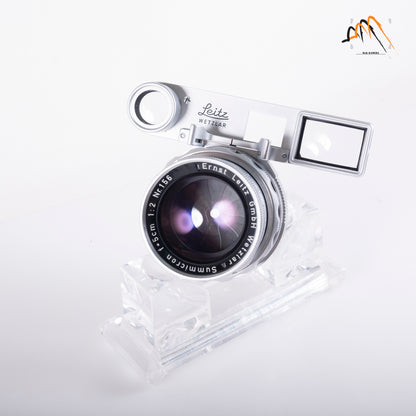 LEITZ Leica Summicron M 50mm/F2.0 Ver.II V2/ Dual Range DR Lens Yr.1958 Germany #23530