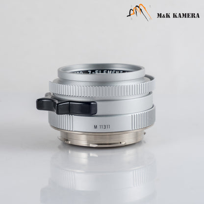 Mandler 35mm F2.0 “7 elements” Silver Lens #MANDLER352.0S