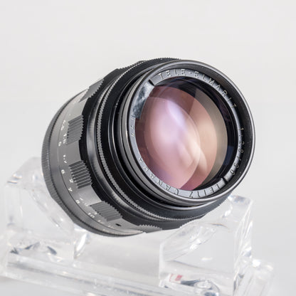 LEITZ Leica Tele-Elmarit M 90mm/F2.8 Ver.I V.1/ Fat Black Lens Yr.1966 Canada #11918