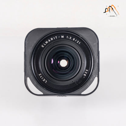LEITZ Leica Elmarit M 21mm/F2.8 E60 Pre-A Black Lens Yr.1983 Canada #11370