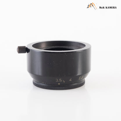Leica VALOO Black Paint Hood for Elmar 5cm / aperture control #69720