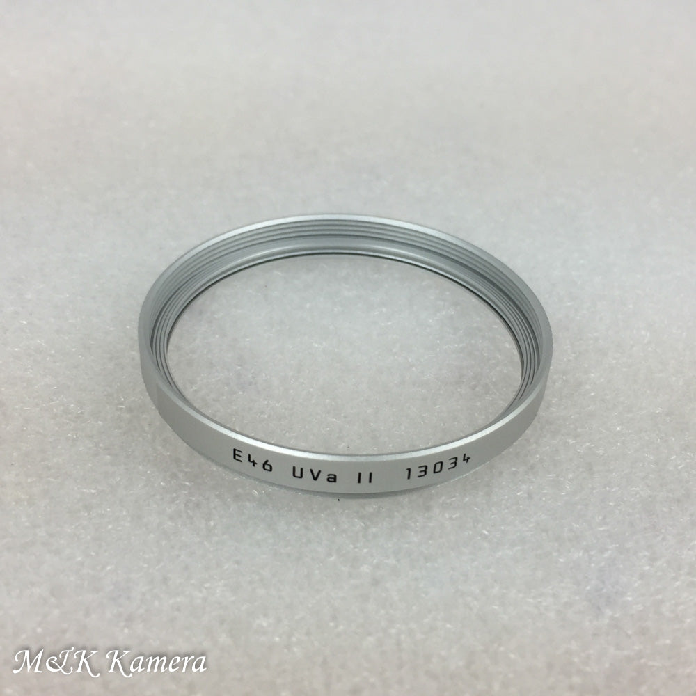 Brand New Leica E46 46mm UVa II Silver 13034 Filter #13034 – M&K