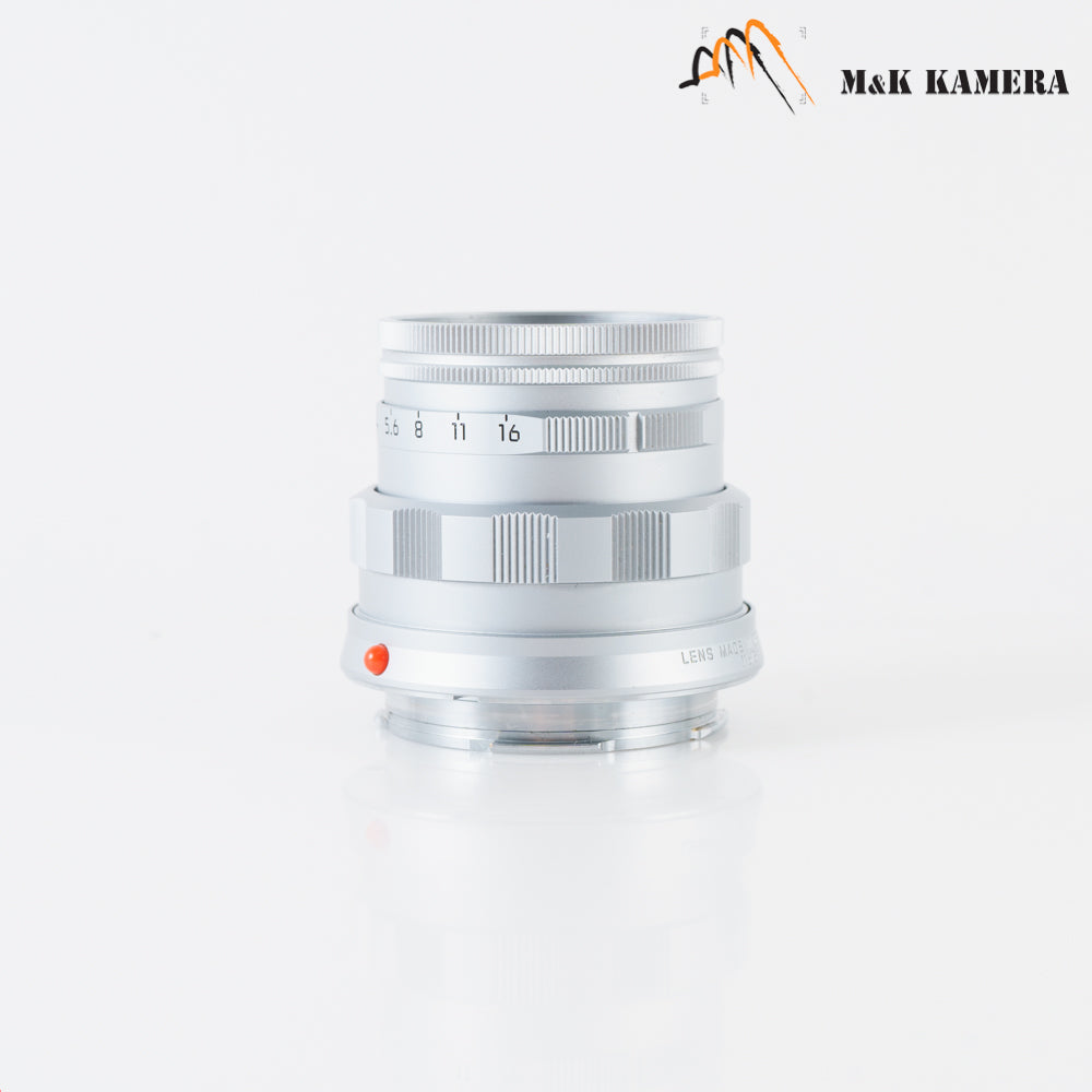 Leica Summicron-M 50mm/F2.0 11615 Rigid 50 Jahre Silver **Rare** 11615 #22690