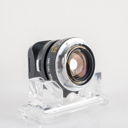 LEITZ Leica Summicron-M 35mm/F2.0 Ver.4 7 Elements Black 1913-1983 Lens Yr.1982 Canada #23844