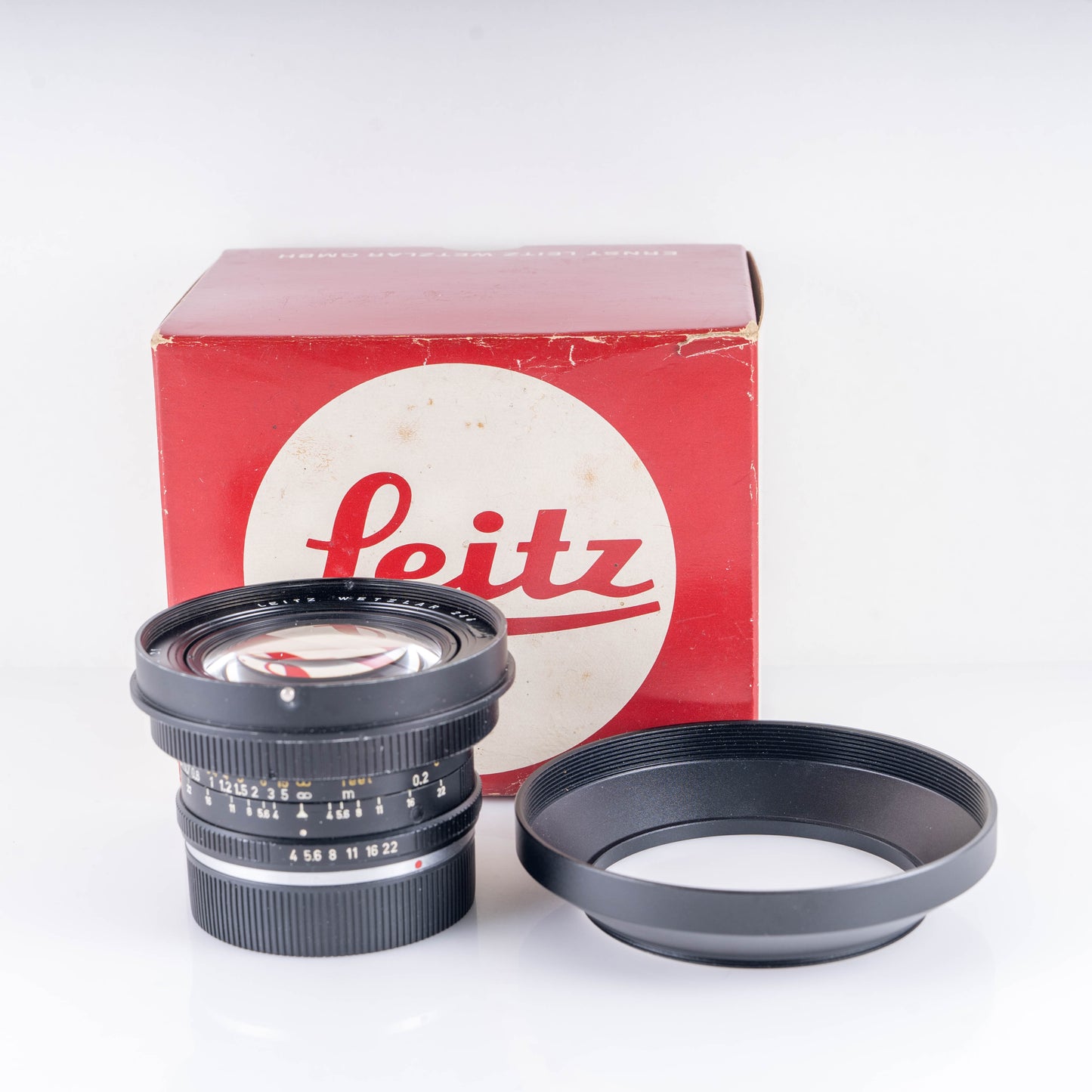 LEITZ Leica Super-Angulon-R 21mm/F4.0 Lens Yr.1970 Germany 11813 #23333